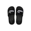 PUMA Popcat 20 Unisex Outdoor Wear-resistant Comfort Breathable Anti-friction Casual Slides Black 395420-01