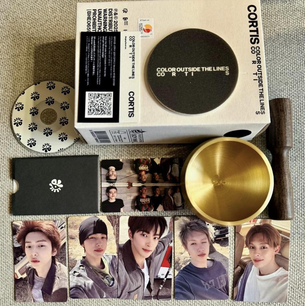 CORTIS The 1st Album Color Outside The Lines [Singing Bowl Ver.]