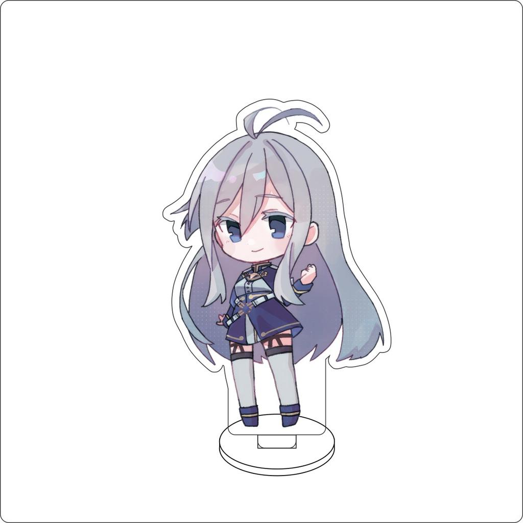 10CM Anime 86 eightysix Figurenständer Modell Vladilena Milizé/Shinei Nouzen/Guns linger Niedliche Schreibtischdekoration Stehschild Geschenke