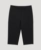 Eosseu Slit Lace Capri Pants (Black)