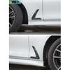 Carbon Fiber ABS Side Fender Air Outlet Vent Trim For BMW 3 Series G20 -