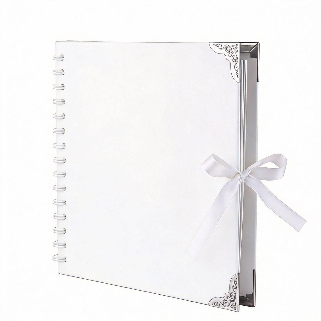 Khaki 8x8 Zoll Retro DIY Fotoalbum und Rahmen