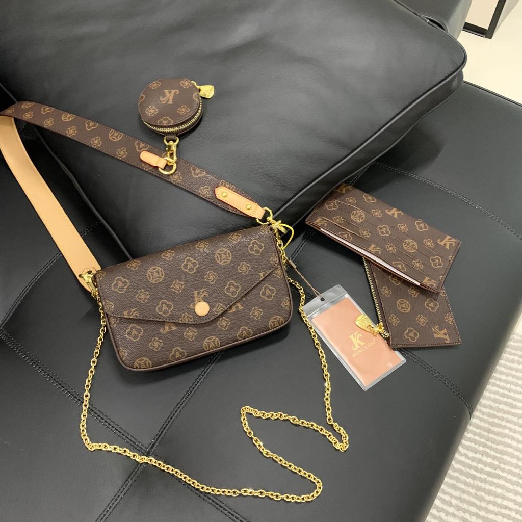 New wind three-in-one chain envelope bag single shoulder oblique span women's bag