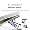 UGREEN Portable Folding Aluminum Height-Adjustable Laptop & Tablet Stand with Cooling (2-Pack)