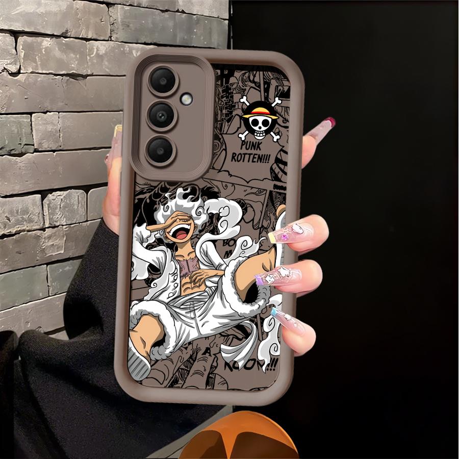 Phone Cover Case for Samsung Galaxy A12 A07 A50 A06 A05 A20 A13 A30 A16 A04 A17 A15 A11 A14 Anime Luffys Ones Pieces