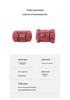 Geely Galaxy M9 Purple Headrest & Lumbar Pillow Set