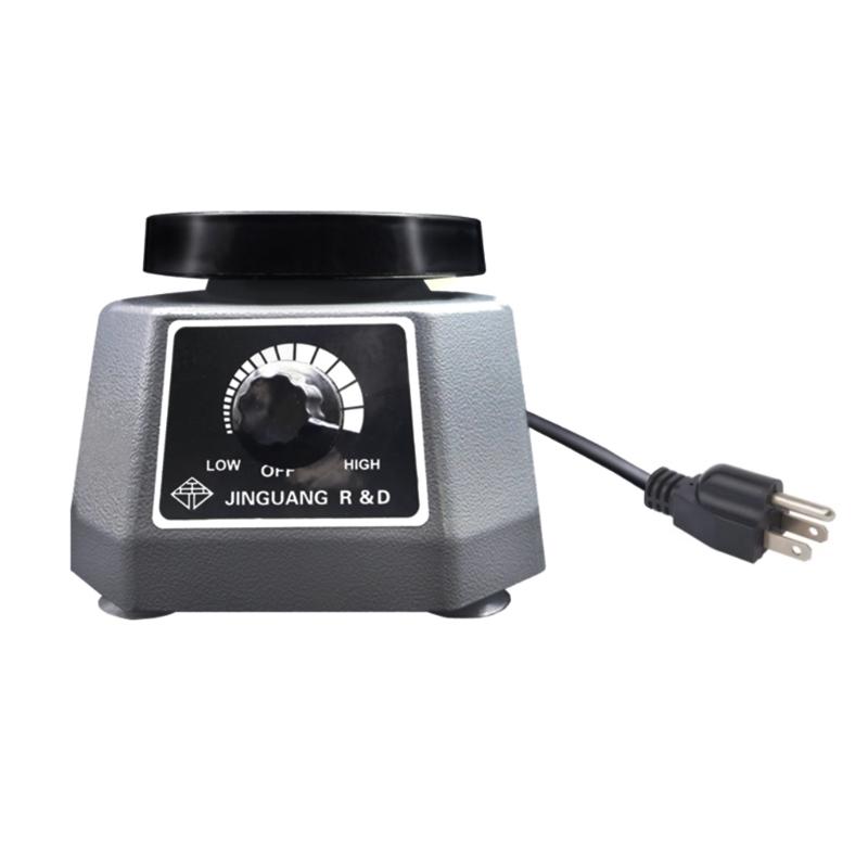 Lab Vibrator Oscillator Round Shaker Plaster Model Vibrator Plate Dental Equipment Machine for Mixing Making 100W