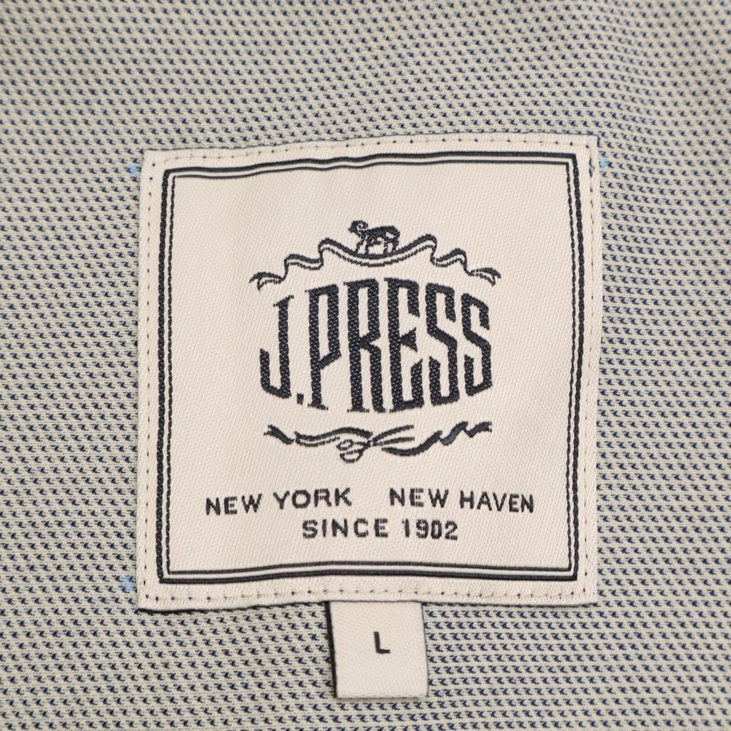 J.PRESS KANEMASA JERSEY Jersey Tracker Denim Jacket Jacket L NavyUsed
