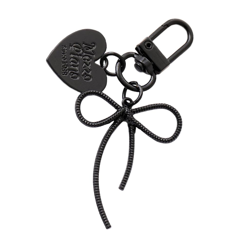 Lovely Heart Bowknot Bag Charm Pendant Keychain Bag Accessories for Backpack Purse Handbag Decors Aesthetic Keychain