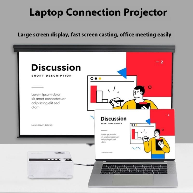 Adapters Supporting 4K UHD Resolution for Desktop HDTV Systems Computer Monitor TV Projectors Metal Housing