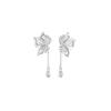 Creative Butterfly Earrings New Design Sweet Tassel Earrings Hollow-out Drop Earrings  Girls