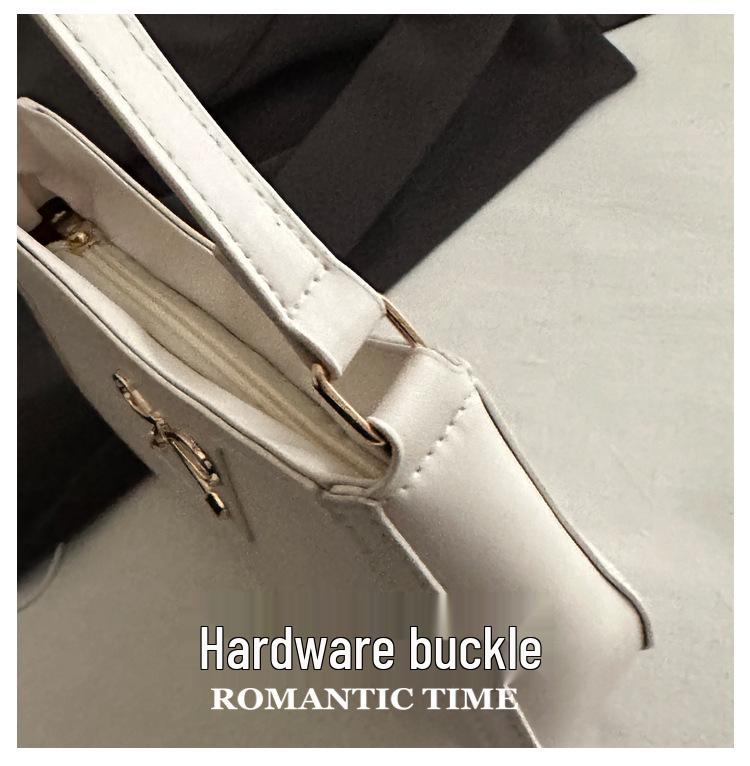 2025 Spring French Niche Retro Hong Kong-Style High-End Texture Women's Versatile Shoulder Bag