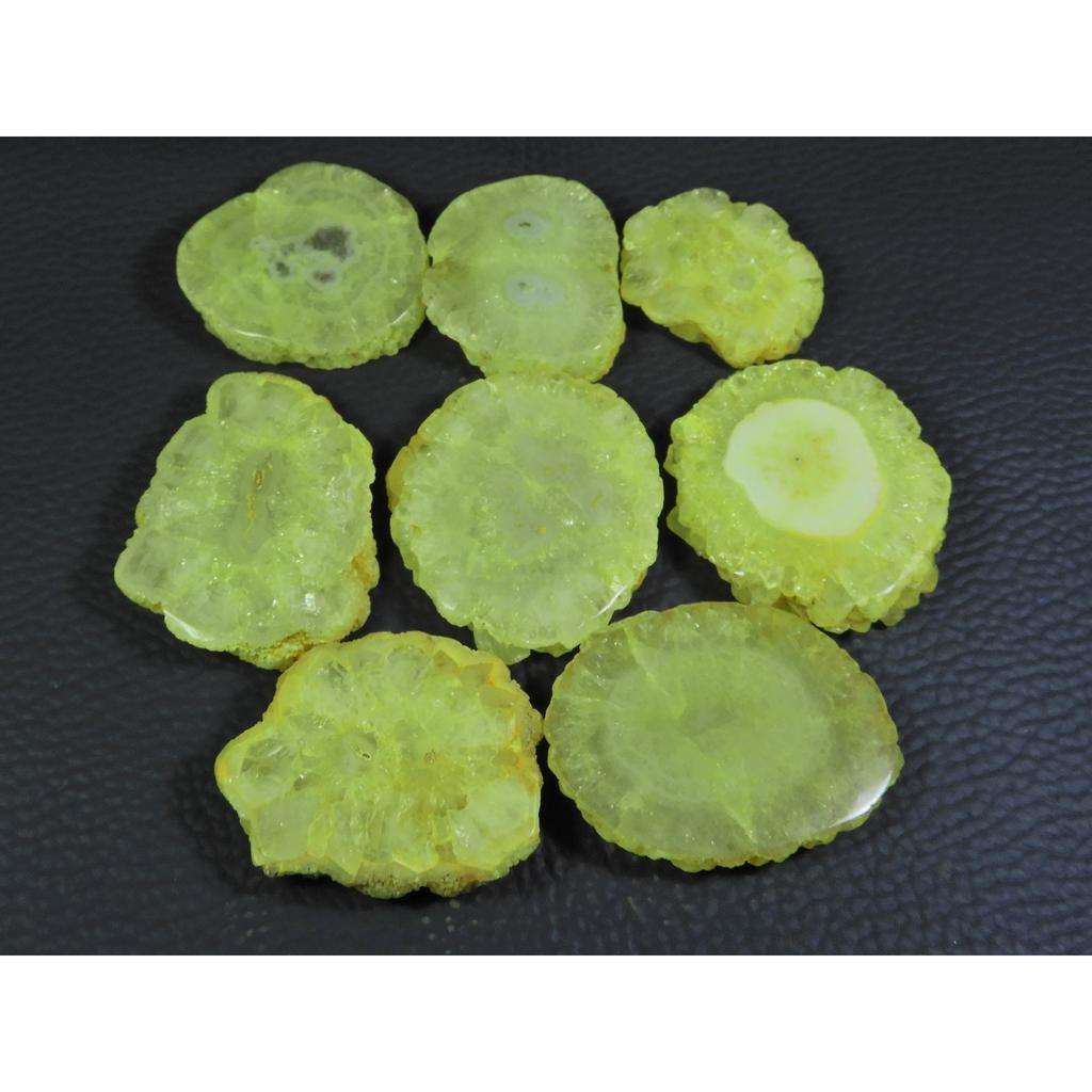 397Cts. Dyed Solar Druzy Agate Mix Shape Cabochon Loose Gemstone 08Pcs Lot A-678