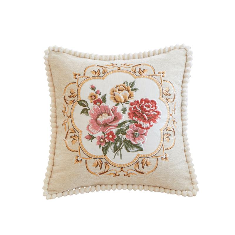 Dickes Sofakissen, leichter Luxusstil, hochwertiges Kissen, Bettkissen