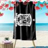 Spain National Football Team Print Beach Towel, Large Soft Quick Dry Towel for Beach Camping Swimming