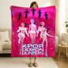 K KPop P D Demon H Hunters Decke Weich und hautfreundlich Für Sofa Bett Nickerchen Tagesdecke Ganzjahresdecke