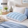 Relaxing Cloud Soft Sleep Pillows Cooling Quilted Puff Pillow, Cloud-Like Bed Down Alternative Washable Bedding Accessories Fluffy Pillow for