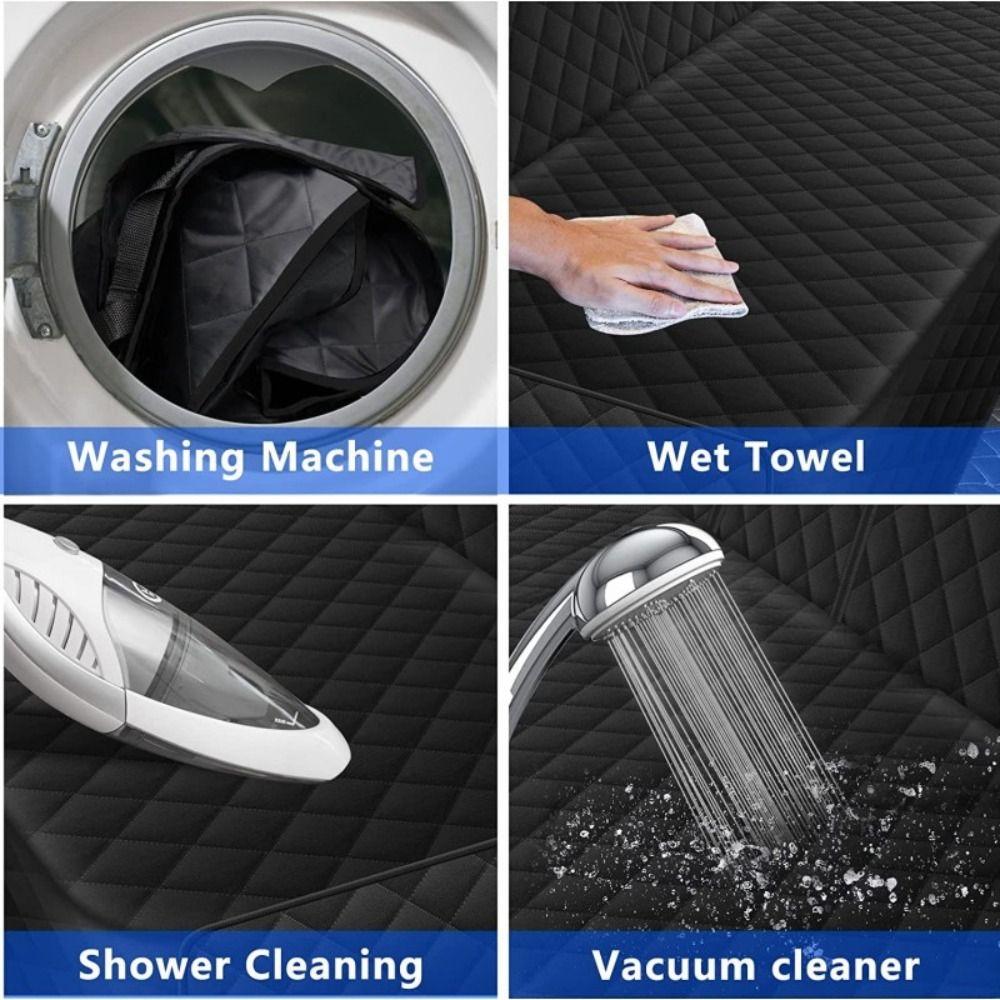 Thickened Pets Bench Backseat Cover Waterproof Rear Seat Protector Premium Dog Car Seat Cover  SUV