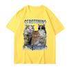 Serotonin In This Economy Funny Cat Meme TShirt Women Casual Trendy Short Sleeve T Shirt Streetwear Women Clothing Graphic Y2K