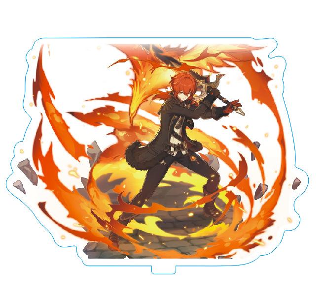 Game Anime Open World Impact Acrylic Figure Stand Painted Desk Decor Ornament 15CM Model Gift