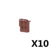 MOC Military Modern Weapon Accessories Building Blocks Character Backpacks Helmets Vests Armors Night Vision Devices Bricks Toy