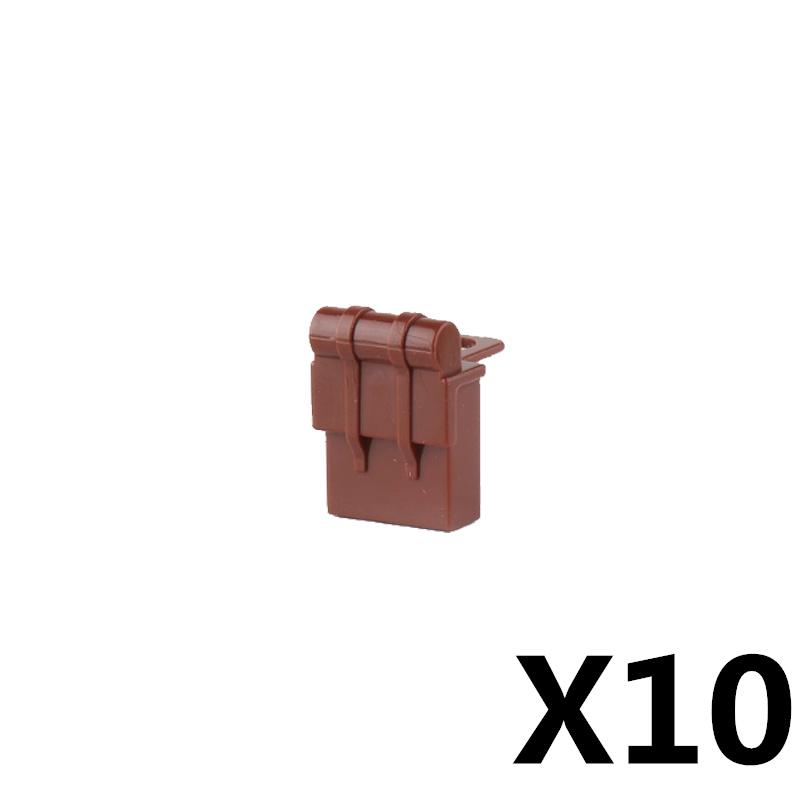 MOC Military Modern Weapon Accessories Building Blocks Character Backpacks Helmets Vests Armors Night Vision Devices Bricks Toy