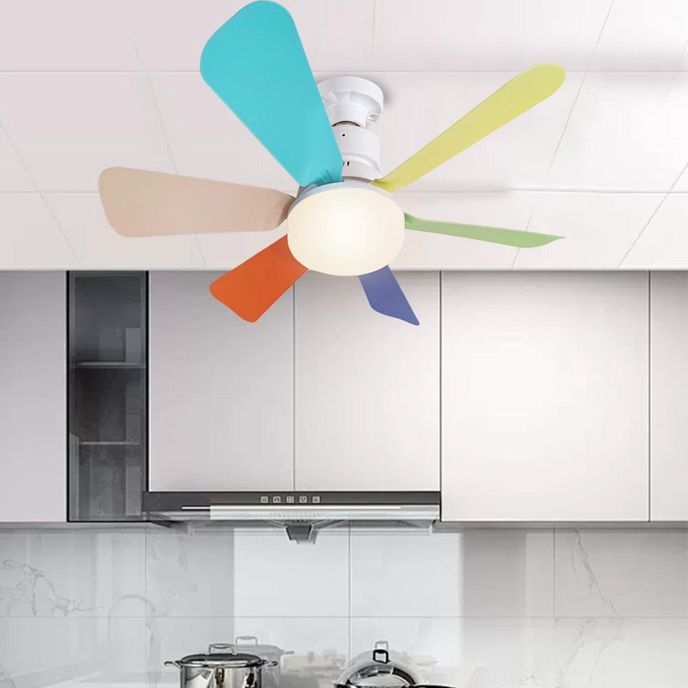 Ceiling Fan with Light and Remote with LED Light Remote Control with Lights Remote Control for Bedroom Kitchen Living Room
