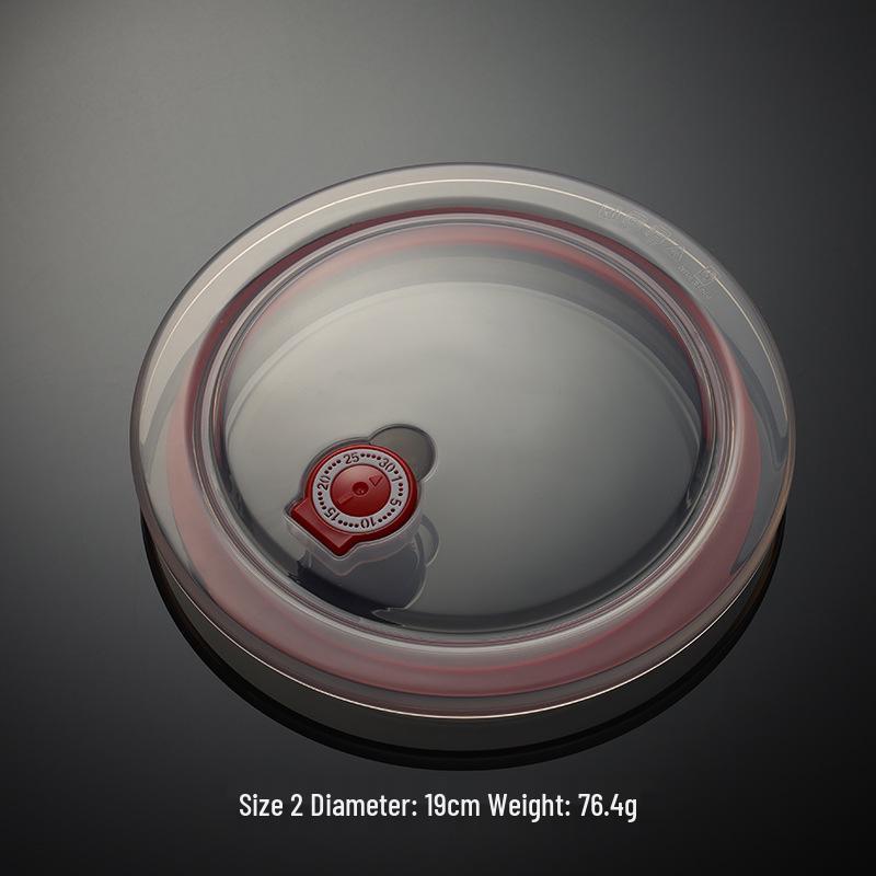 Microwave-Safe Leak-Proof Stainless Steel Ceramic Bowl Lid with Silicone Seal