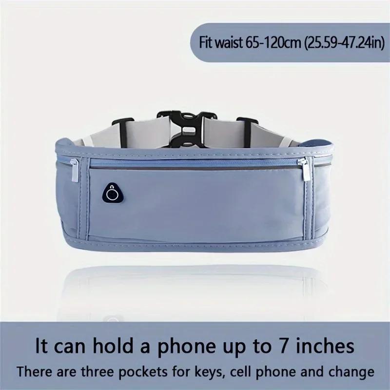 Professional Running Waist Bag Sports Belt Pouch Mobile Phone Case Men Women Hidden Pouch Gym SportsBags Running Belt Waist Pack