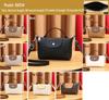 "Longxiong Ladies' PU Leather Shoulder Messenger Handbag"