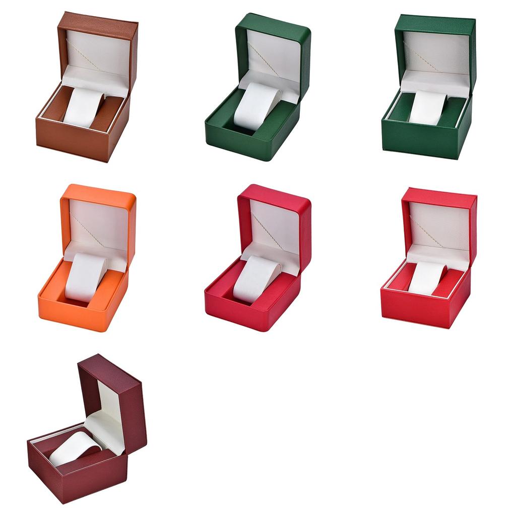 Modne Pudełko na Jeden Zegarek w Wielu Eleganckich Kolorach Wygodne Rozwiązanie do Przechowywania Biżuterii i Bransoletek