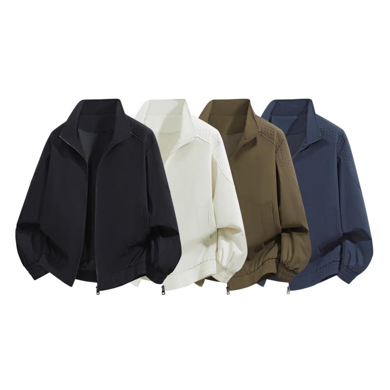 Men's Baseball Jacket, Men's Versatile Casual Sports Jacket, Men's Casual Top