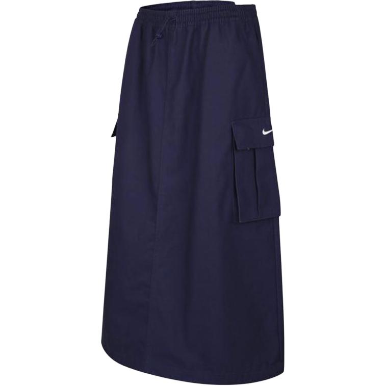 New Nike Casual Long Skirts Women's Black HV2497-410