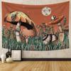 Fairy Tale Forest Tapestry Wall Hanging Fantasy Magic Mushroom Aesthetic For Kids Girls Bedroom Living Room Dorm Party Decor