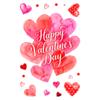 Valentine Cupid Arrow Heart Window Sticker Static Cling Self Adhesive Glass Door Showcase Decor