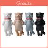 Cute Cartoon Collar Sleepy Cat Keychain Pendant For Keychain And Car Accessory