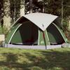 Vidaxl Tourist Tent, 4-Person, Green, Waterproof