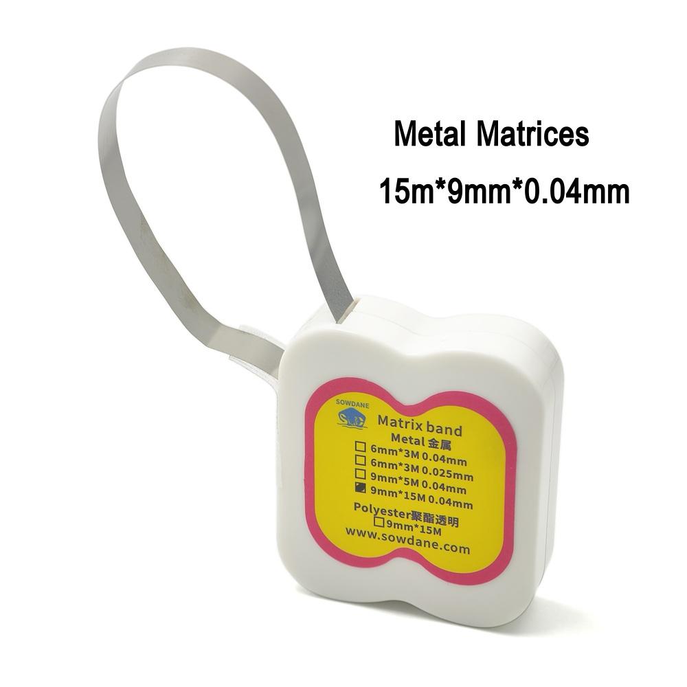Dental Teeth Whitening Striproll Stainless Steel /Polyester Matrice Bands Dental Metal Matrice Matrix Ring Dental Material