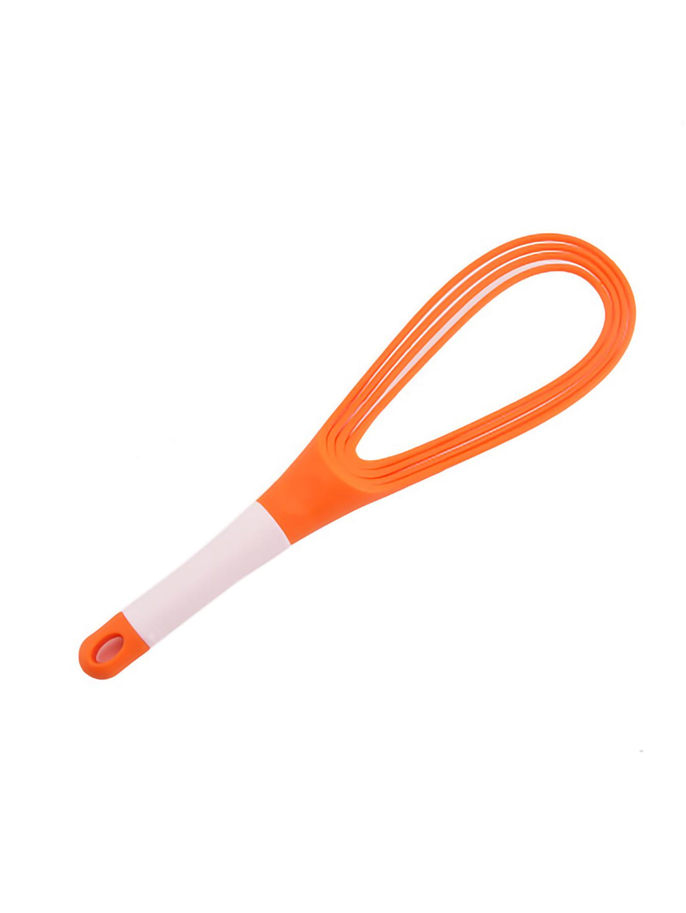 

Пластиковый складной миксер для хранения роторного венчика двойного назначения. Многофункциональный ручной миксер. оранжевый