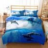Sunset Gaming Dolphins 3d Bedding Set Single Twin Double Queen King Cal King Size Bed Linen Set