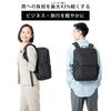 Pelvic Doctor's Body Maintenance Backpack: 43% Less Shoulder Strain, B4 Size Fit, 18L Capacity, 9 Pockets, BusinessTravel Use, Black