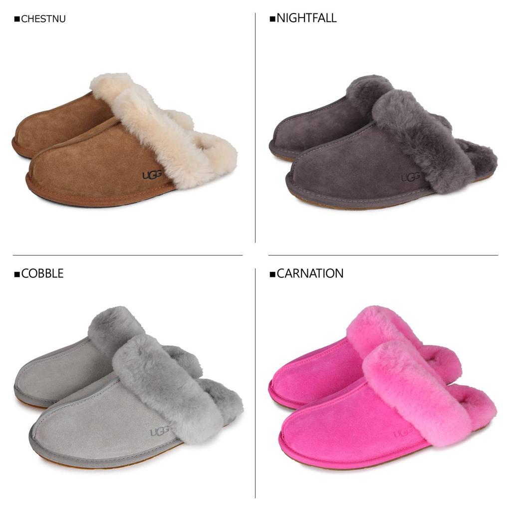 UGG SCUFFETTE II Sheepskin Burnt Size cm Women's Slip-On Slippers, Cedar, 22.0 (1106872)