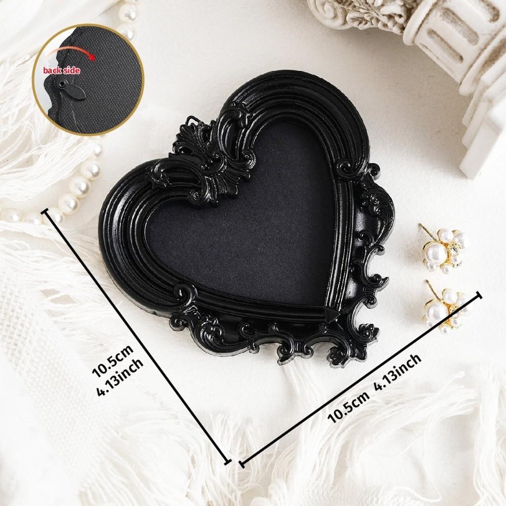 Hanging Mini Photo Frames Resin Photographic Props Memory Display Frames Glass-Free Baroque Ornate Decorative Frames Home Decor