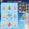 Waterproof Glass Window Sticker DIY Xmas Party Door Stickers  Window Decoration