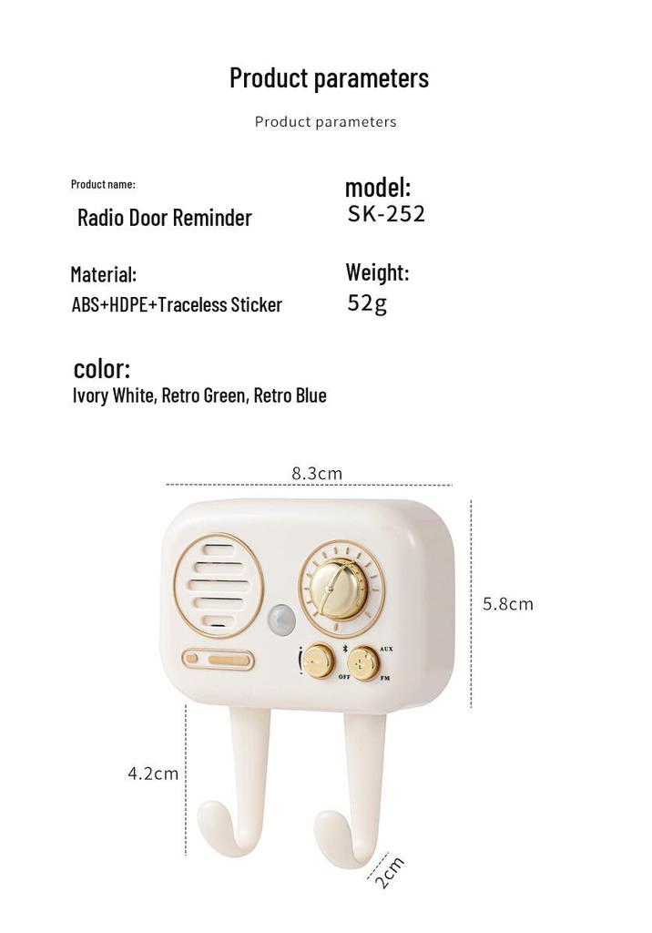 Home Outing Reminder: Voice-Prompt Device for Elders To Ensure Keys, Gas Stoves, Doors, and Windows Are Securely Closed.