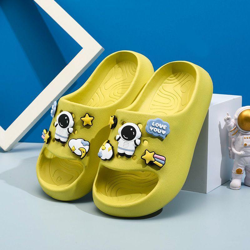 

Astronaut Mini Colorful Childrens Slippers Fun Eva Slide Sandals For Indoor And Use Outdoor Light Green,26-27