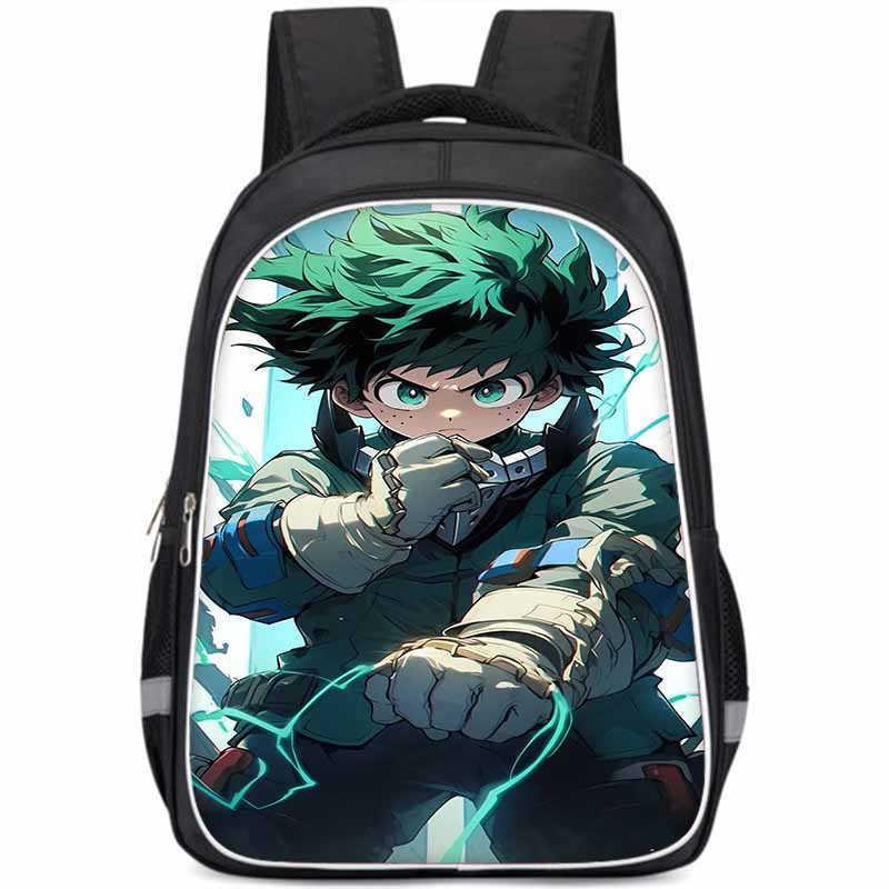 My Hero Academia Large Capacity Lightweight Oxford Fabric Backpack For Kids