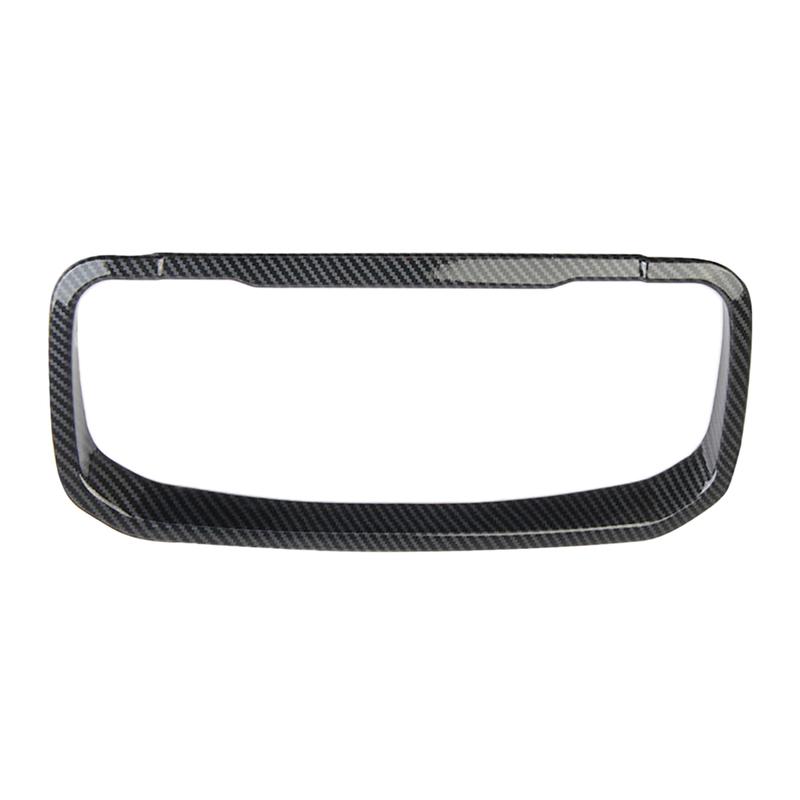 For Ford Maverick - Car Rearview Mirror Decoration Cover Trim Interior Accessories Carbon Fiber
