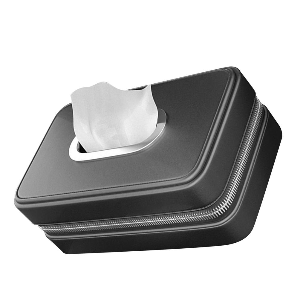Car Tissue Holder Simple Look Flexible Installation Auto Napkin Holder Box for Vehicle