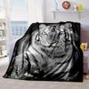 Colorful Tiger Portrait Blanket Flannel Blanket Throw Blanket Sofa Cover Blanket Soft Premium Blanket Picnic Blanket Tv Blanket Gifts